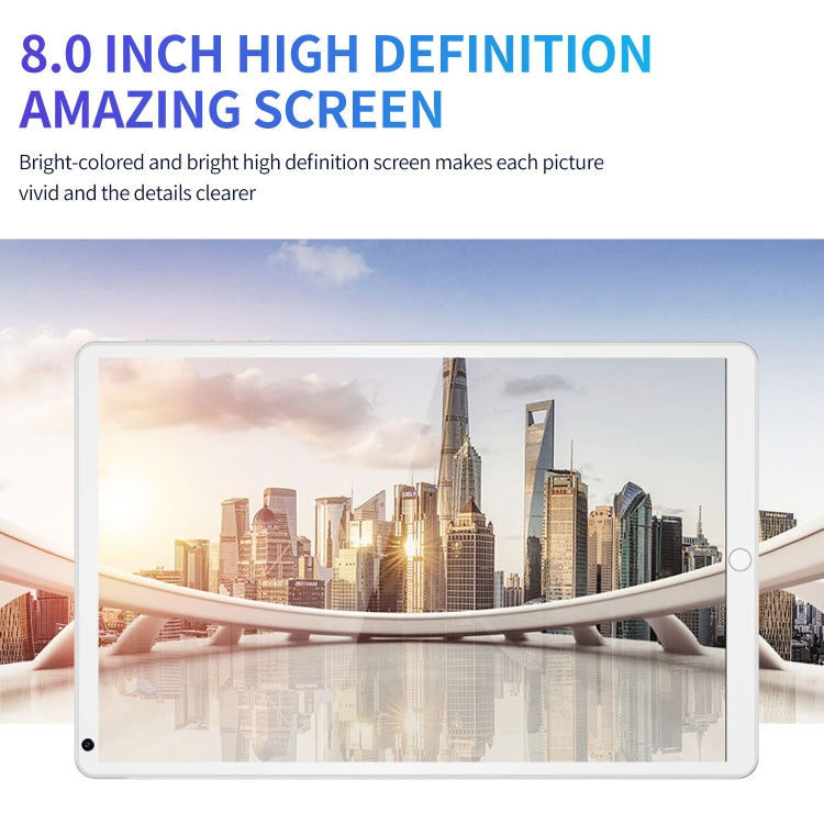 P8 3G Phone Call Tablet PC, 8 inch, 1GB+16GB, Android 5.1 MT6592 Octa Core, Support Dual SIM, WiFi, Bluetooth, GPS, US Plug(Green) - 7.0-8.0 inch by PMC TechLife | Online Shopping South Africa | PMC TechLife