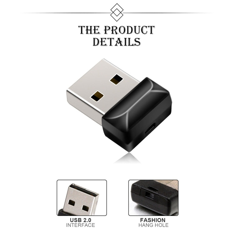 MicroDrive 64GB USB 2.0 Super Mini Peas U disk - USB Flash Drives by MicroDrive | Online Shopping South Africa | PMC TechLife | Buy Now Pay Later Mobicred