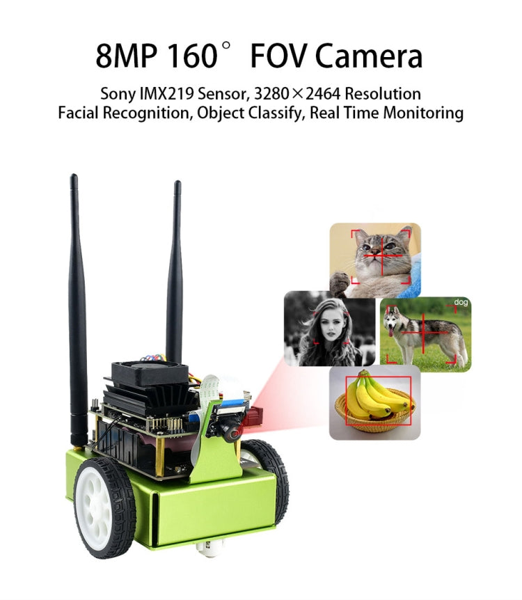 Waveshare JetBot AI Kit, AI Robot Based on Jetson Nano - free shipping - PMC TechLife - Order now!